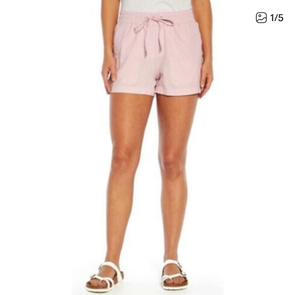 NWT‎ Gap Linen Blend Short Pink. Size XL.